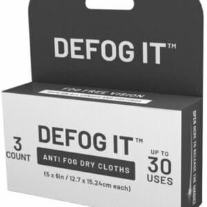 DEFOG anti fog wipes