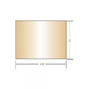 Large AlloWeld Gold Coated Lens