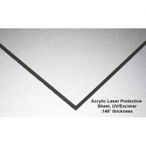 UV/Excimer Laser Acrylic Sheet