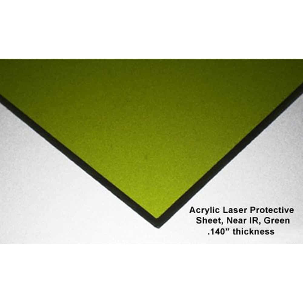 ALS-YAG Near IR Acrylic Laser Sheet