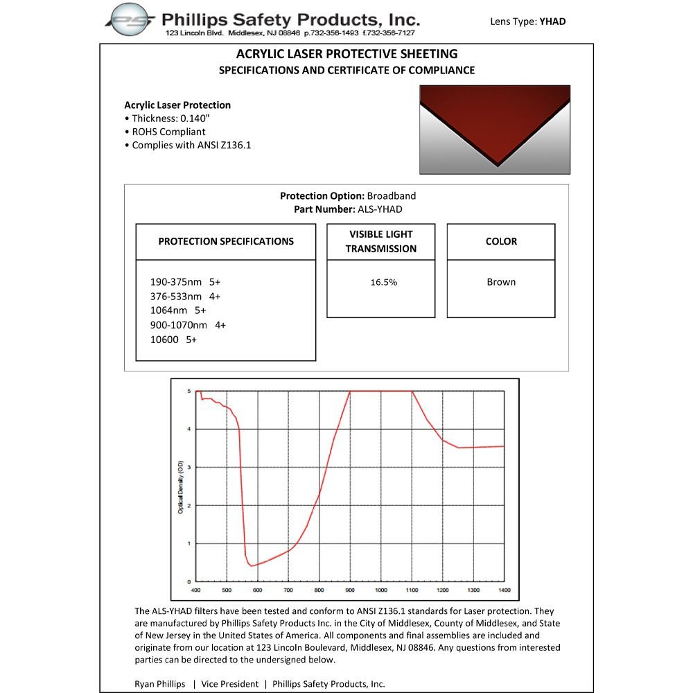 Argon, Diode, ND-YAG, Co2 Acrylic Laser Sheet, Amber - Image 2