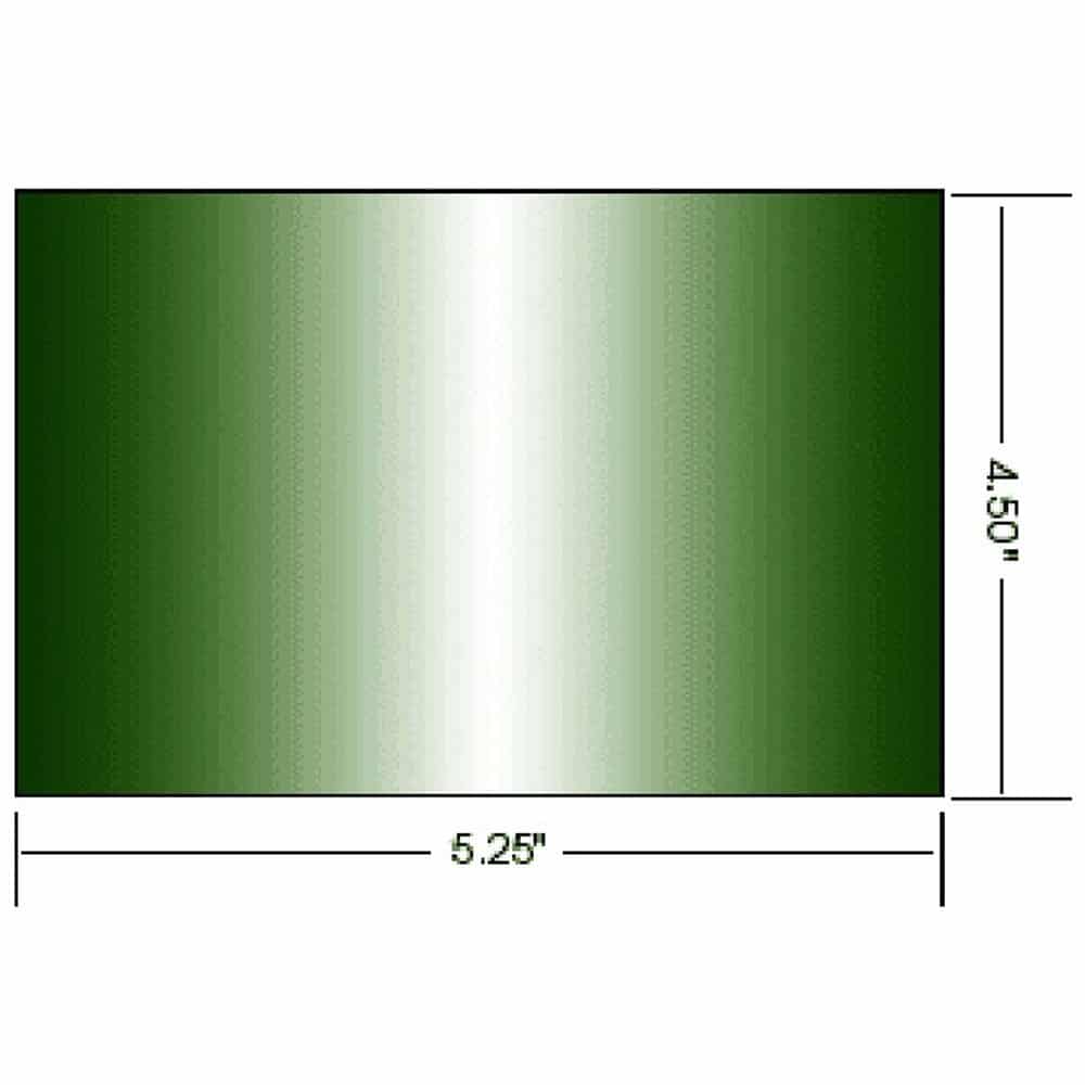 Custom Green Polycarbonate Welding Window Sheet in Shades 3 and 5