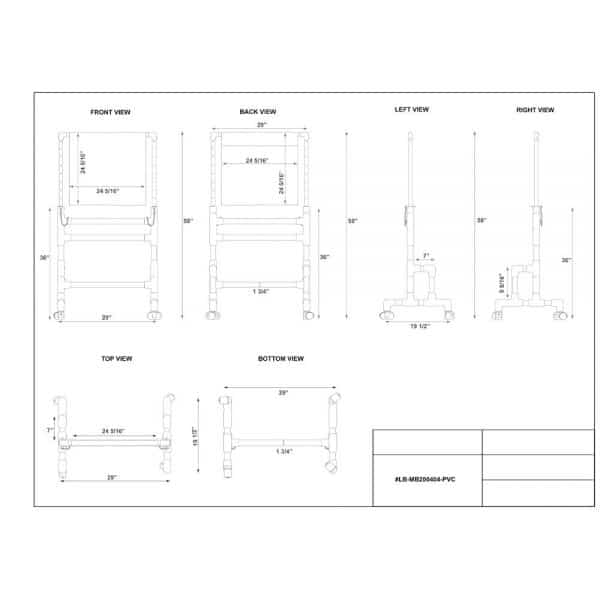 Heavy Duty Mobile Shield, PVC - Image 2