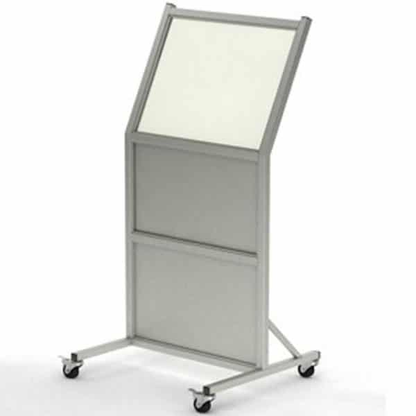 Tilted Mobile Leaded Barrier, LB-2430-B - Image 2