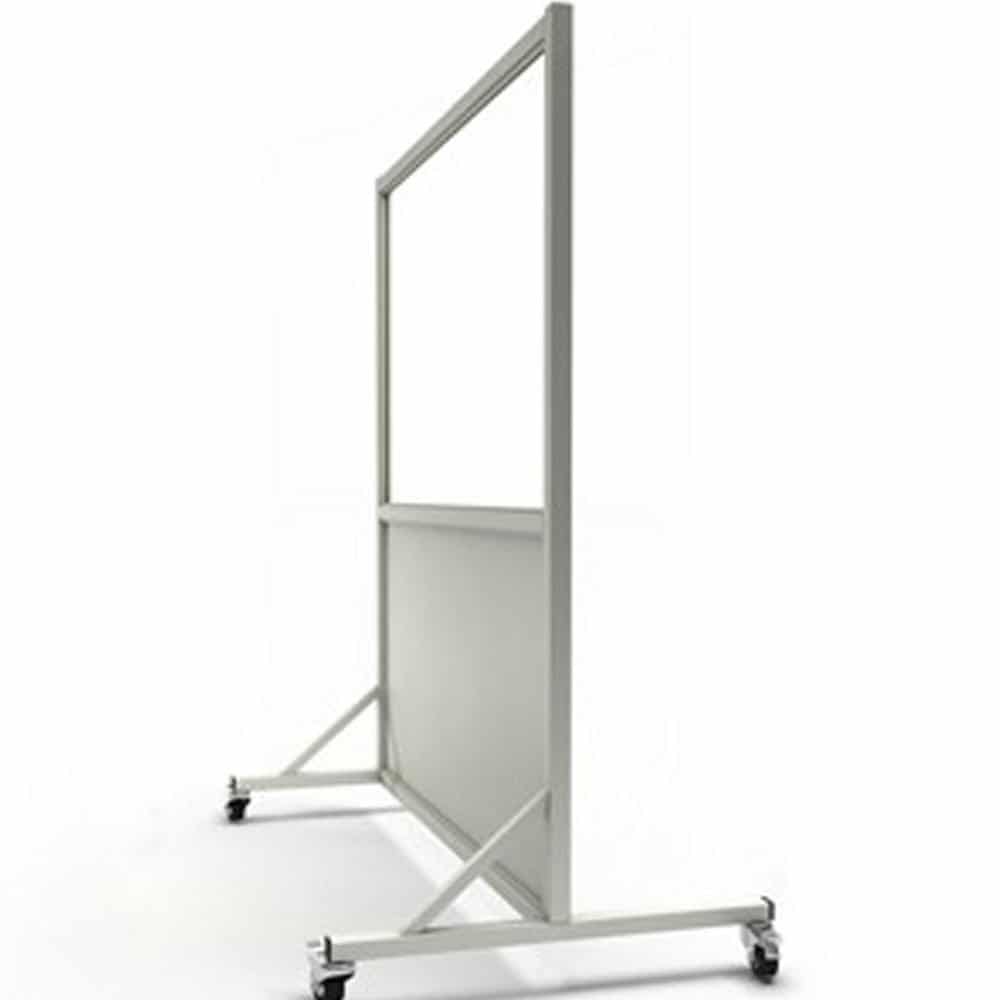 Mobile Leaded Barrier with Window, LB-3648 - Image 3
