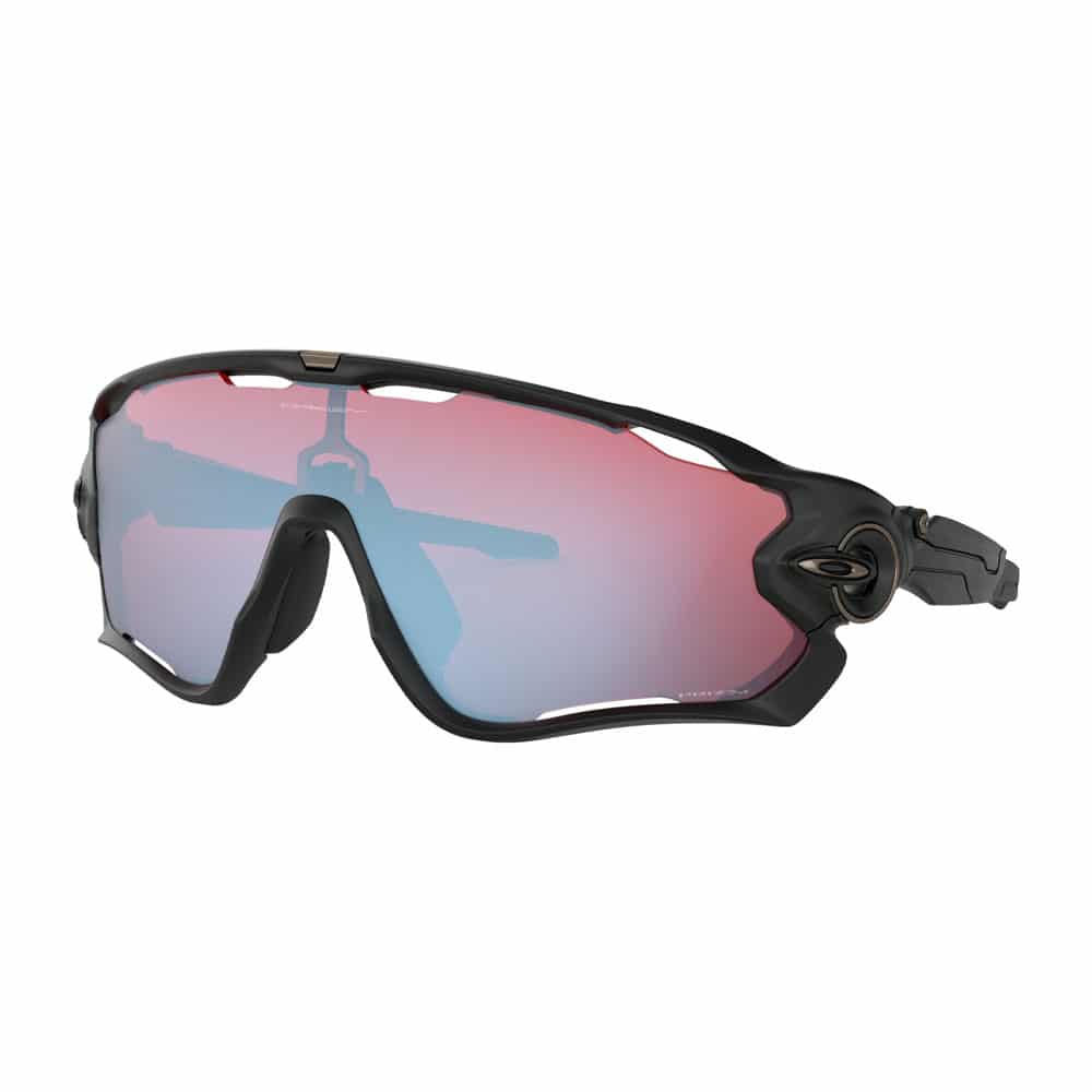 Oakley Jawbreaker in Matte Black with Prizm Snow Sapphire Iridium Lens