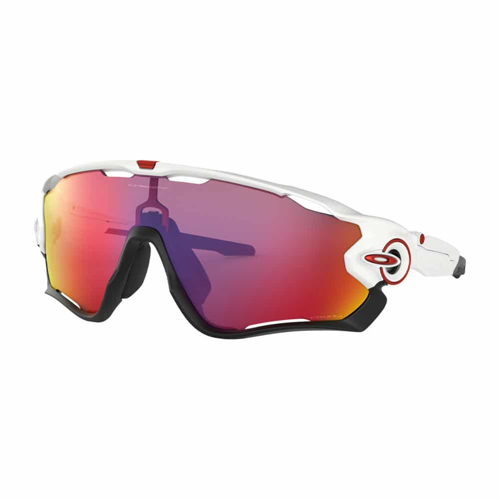 Oakley Jawbreaker Polished White with Prizm Road Lens